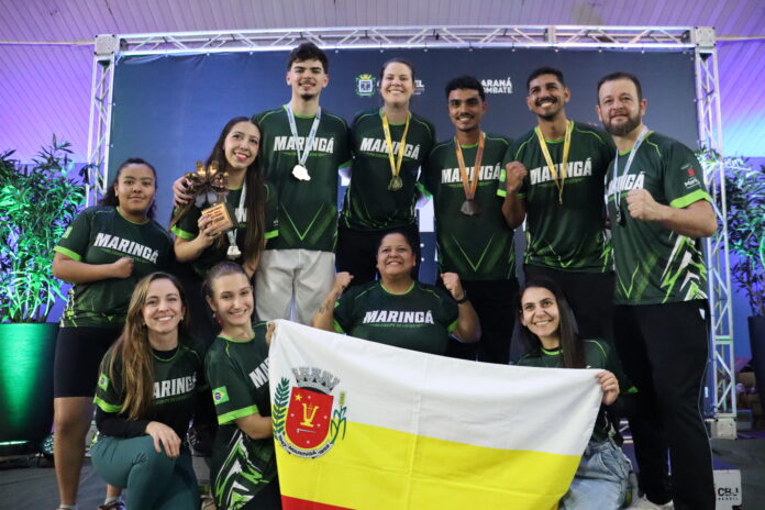 Maringá fica em segundo no maior evento de artes marciais do Brasil
