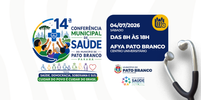 Pato Branco debate políticas de saúde em conferência municipal neste sábado