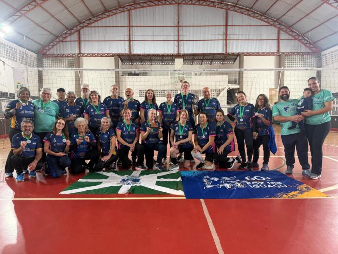 Foz do Iguaçu recebe campeonato de vôlei para maiores de 60 anos