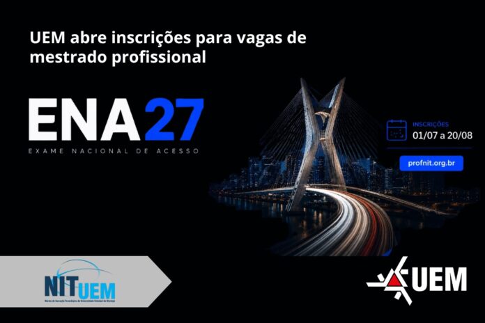 UEM abre 14 vagas de mestrado em inovação e propriedade intelectual