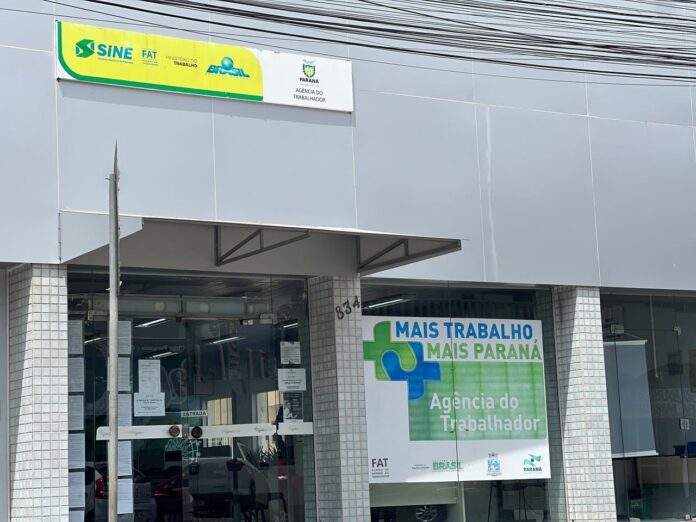Agência do Trabalhador de Foz tem 153 vagas abertas nesta semana