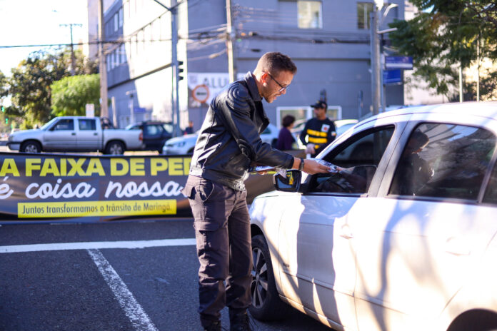 Prefeitura realiza 1.180 ações de trânsito seguro desde 2025