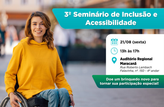Seminário sobre inclusão e acessibilidade acontece em Colombo no dia 21
