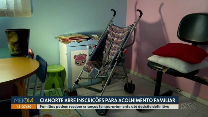 Cianorte abre inscrições para famílias que querem acolher crianças