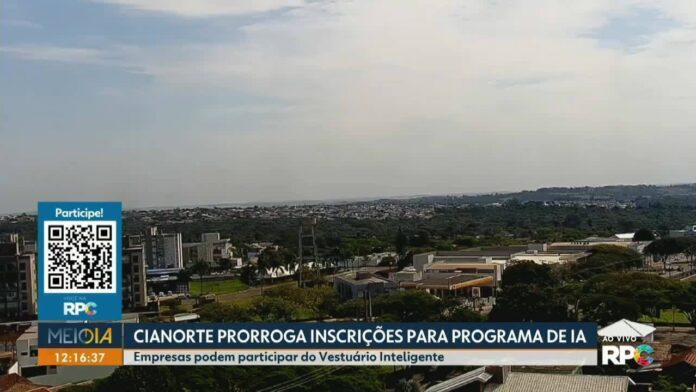 Empresas de Cianorte têm novo prazo para se inscrever em programa de inteligência artificial