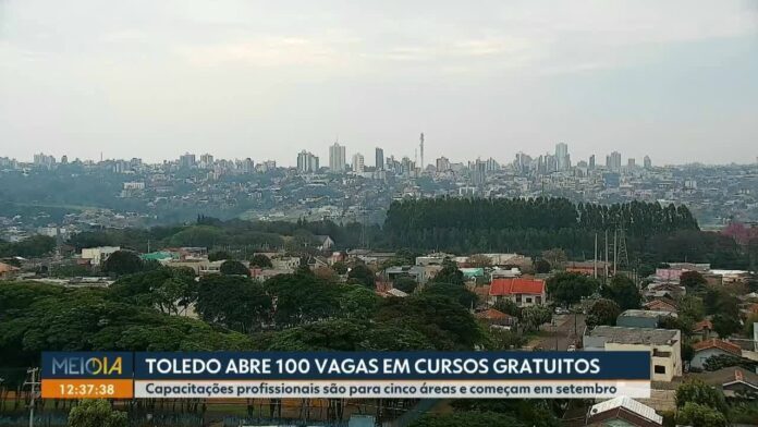 Toledo abre 100 vagas em cursos gratuitos de qualificação profissional