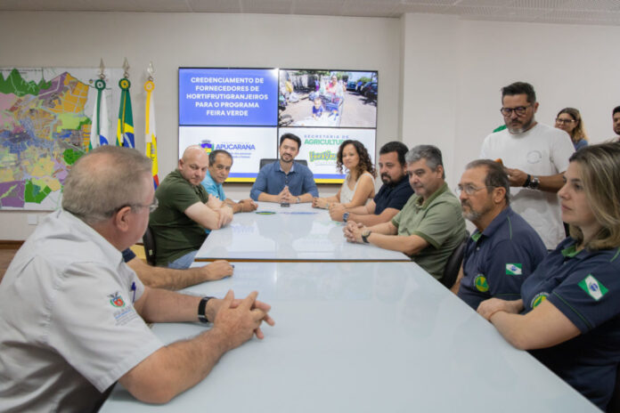 Apucarana abre inscrições para agricultores familiares venderem no Feira Verde