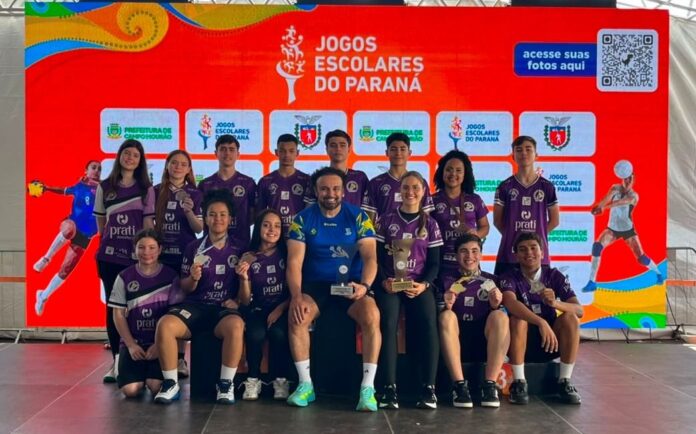 Badminton de Toledo conquista cinco medalhas nos Jogos Escolares do Paraná