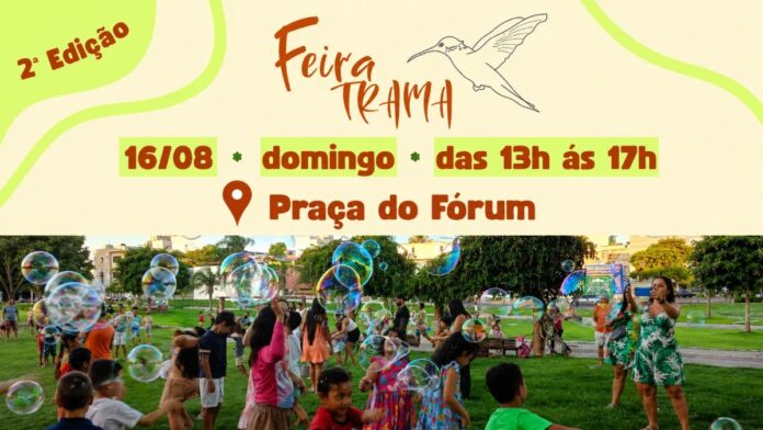 2ª Feira Trama Coletiva acontece domingo na Praça do Fórum