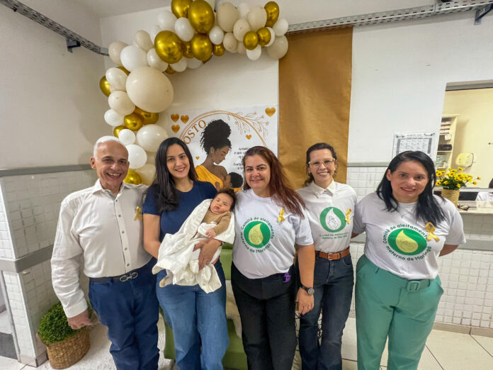 Agosto Dourado mobiliza UBSs para apoiar mães que amamentam