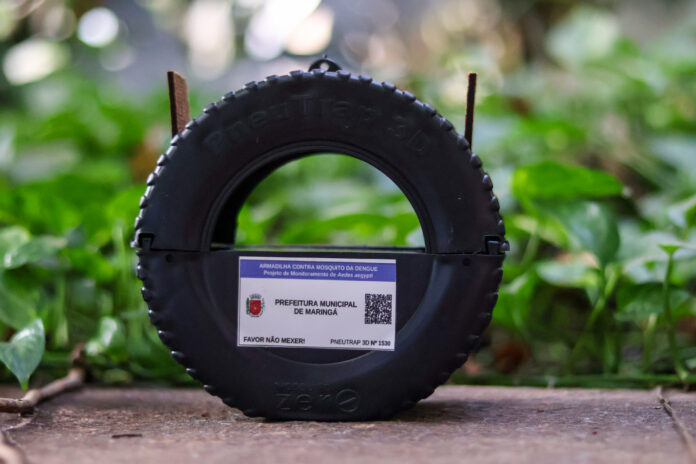 Maringá instala 1,8 mil armadilhas contra dengue em locais com muito movimento