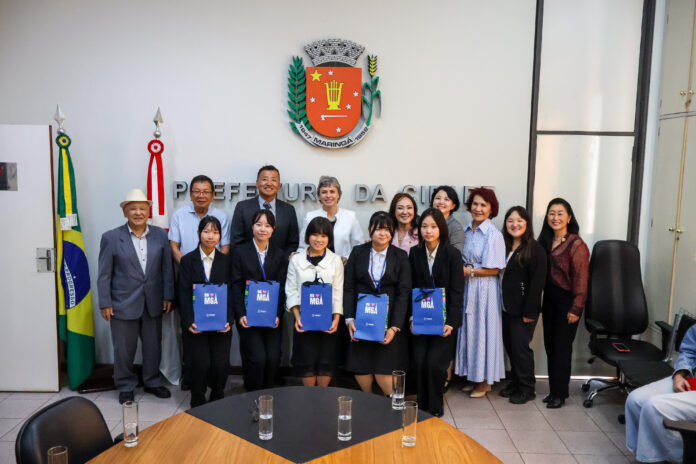 Maringá recebe grupo de estudantes do Japão para intercâmbio de 5 dias