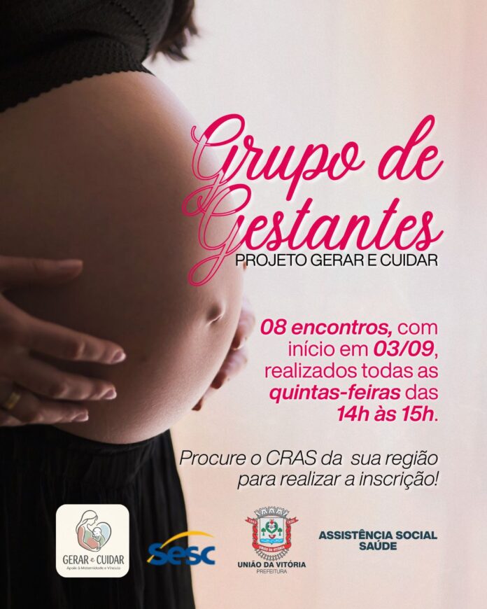 Prefeitura de União da Vitória abre inscrições para segunda turma do projeto Gerar e Cuidar