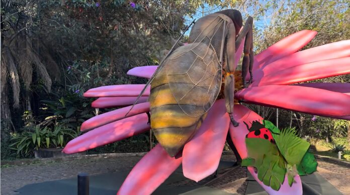 Parque do Ingá abre exposição com insetos gigantes a partir de 25 de setembro