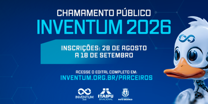 Pato Branco abre inscrições para expositores e patrocinadores da INVENTUM 2026