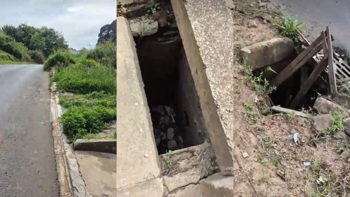 Moradora denuncia falta de calçada e lixo acumulado na Vila Parque Dom Pedro em Ponta Grossa