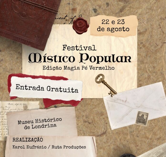 Festival Místico Popular abre nos dias 22 e 23 de agosto com entrada gratuita