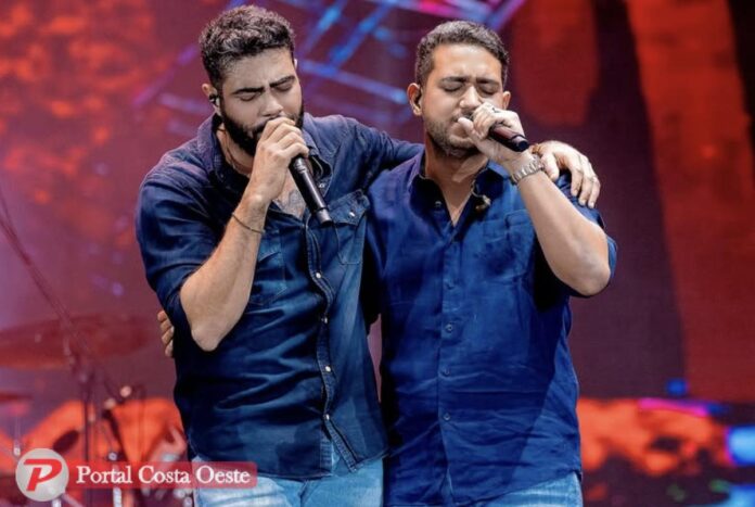 Henrique & Juliano marcam show em Foz do Iguaçu com pré-venda de ingressos