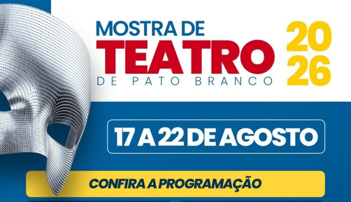 Teatro toma conta de Pato Branco de 17 a 22 de agosto com 9 espetáculos
