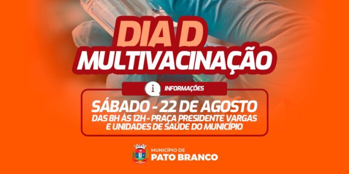 Prefeitura vacina de graça no sábado na Praça Vargas e nas unidades de saúde