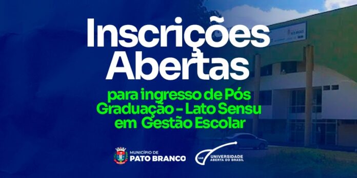UAB abre 30 vagas para pós-graduação em gestão escolar; inscrições até 11 de setembro