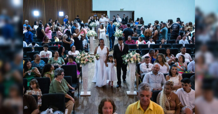 Casamento coletivo em Apucarana fecha inscrições nesta quinta