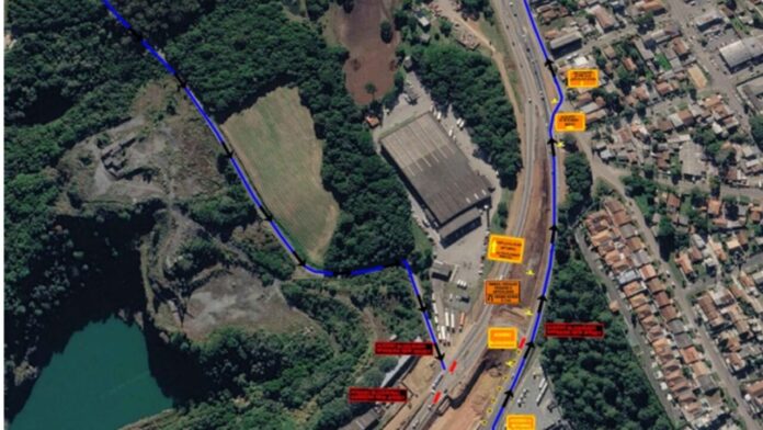 Novo viaduto do Contorno Norte abre terça; veja a rota alternativa