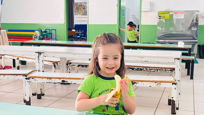 Mais de 51 mil refeições por dia nas escolas municipais