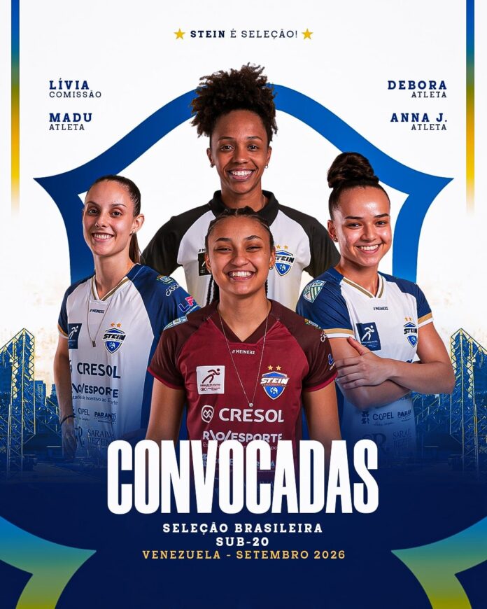 Stein Cascavel leva 4 representantes para Sul-Americano Sub-20 na Venezuela