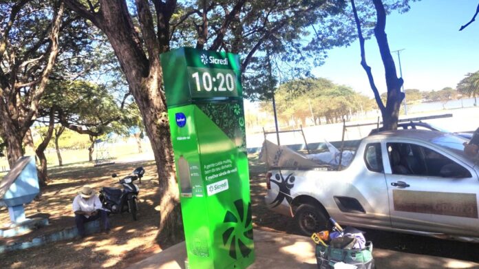 Bebedouro automático com água gelada chega ao Parque Maracá em Guaíra