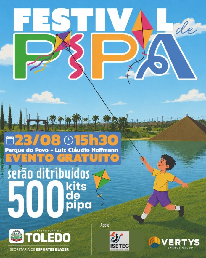 Festival de Pipa distribui 500 kits gratuitos neste domingo no Parque do Povo