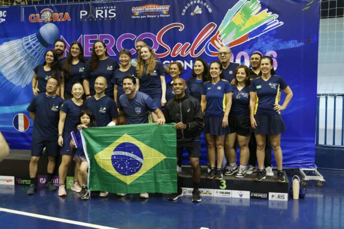 Mercosul Sênior Internacional de Badminton reúne 154 atletas em Foz do Iguaçu