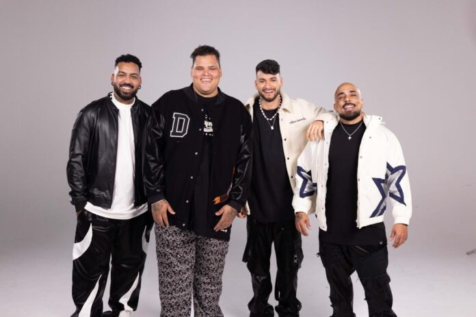 Menos é Mais e Turma do Pagode apresentam show em Ponta Grossa no dia 20 de setembro