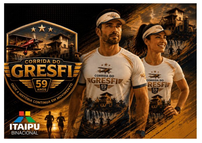 Corrida GRESFI 59 Anos abre inscrições em Foz do Iguaçu; confira as modalidades