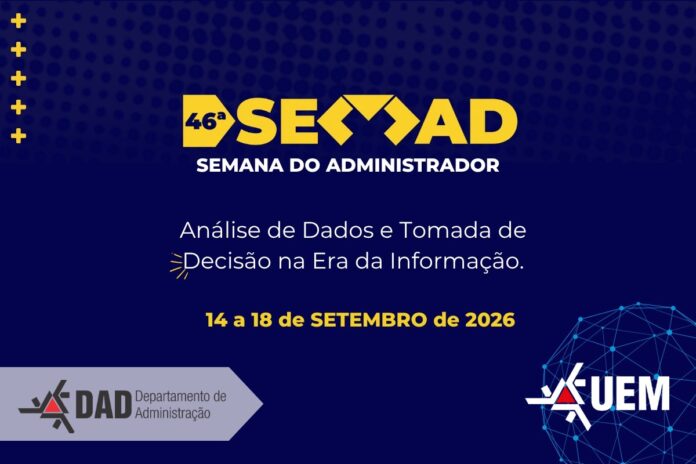UEM abre inscrições para Semana da Administração com foco em análise de dados