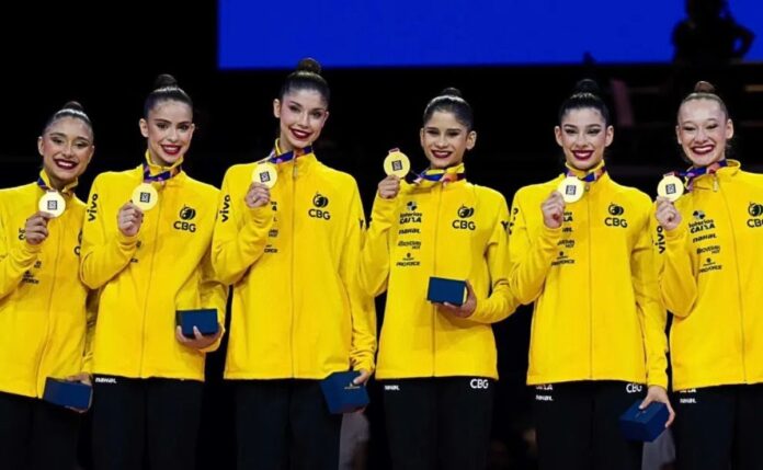 Ginastas de Londrina ganham dois ouros no Mundial e se classificam para Olimpíadas