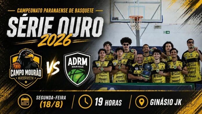 Campo Mourão Basquete estreia no Paranaense Adulto com título nacional na bagagem