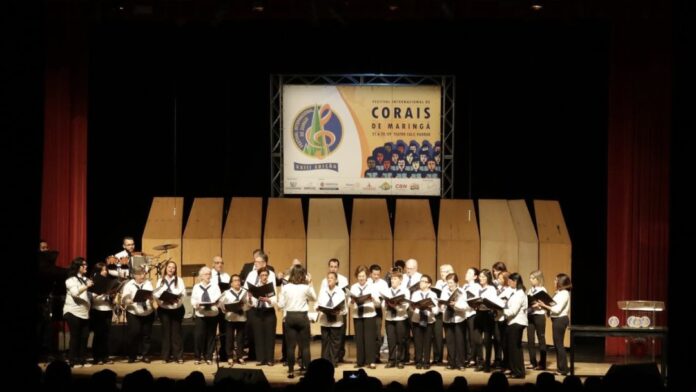 Festival Internacional de Corais de Maringá 2026 traz grupos do Brasil e exterior