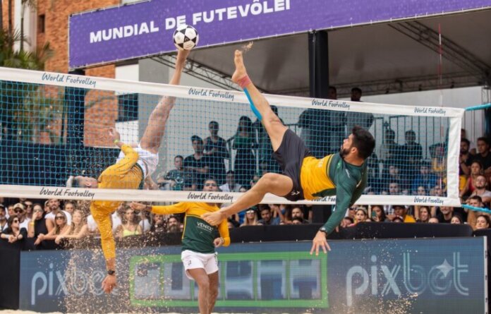 Cascavel recebe Mundial de Futevôlei com 24 duplas de 16 países