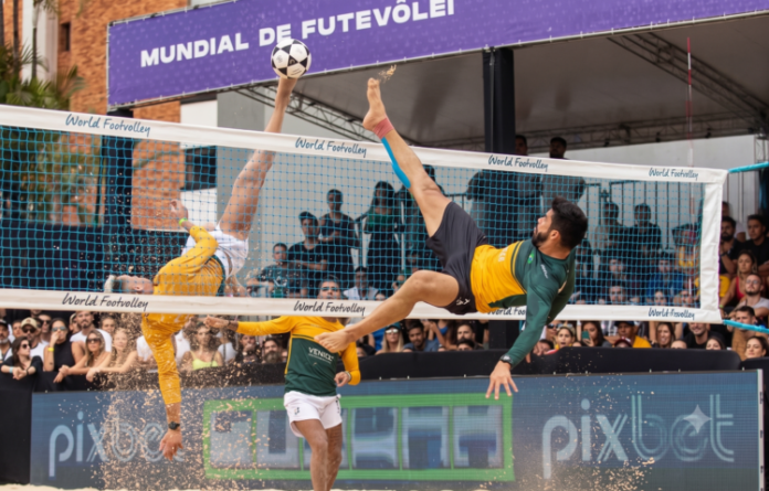 Cascavel recebe Mundial de Futevôlei com 24 duplas de 16 países