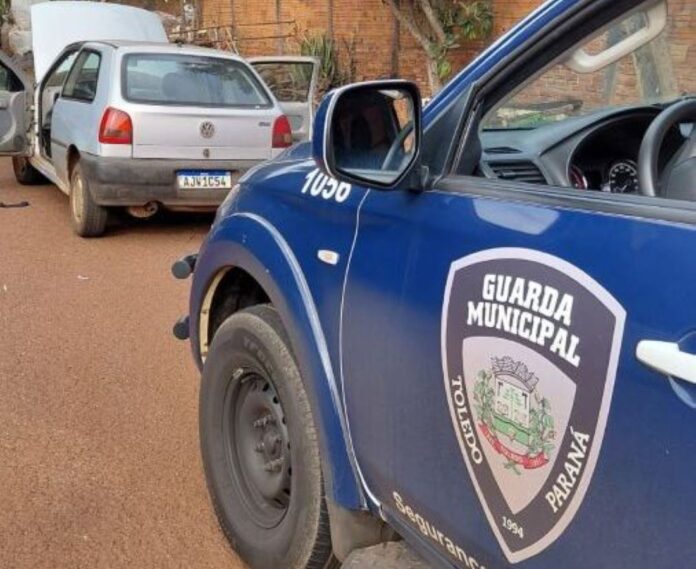 Guarda Municipal recupera carro furtado em Toledo