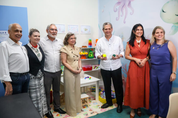 UBS Iguaçu inaugura espaço adaptado para crianças autistas e neurodivergentes