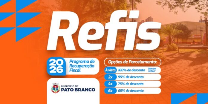 Pato Branco abre programa para regularizar débitos com até 100% de desconto em multas