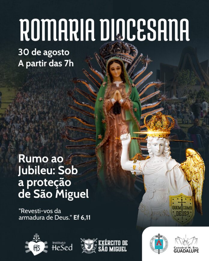 Imagem peregrina de São Miguel Arcanjo chega a Foz do Iguaçu neste domingo