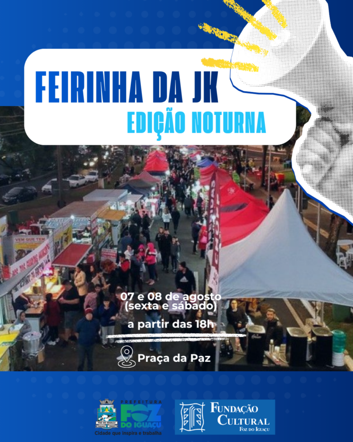 Feirinha da JK tem noites animadas com música e comida de sexta a sábado