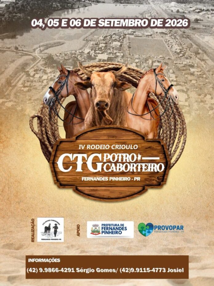 IV Rodeio Crioulo oferece 43 categorias e R$ 36 mil em prêmios