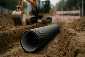 Rua Uniflor em Pinhais recebe obras para acabar com alagamentos