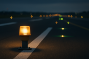 Aeroporto de Guaíra testa iluminação noturna da pista; veja quando operações começam