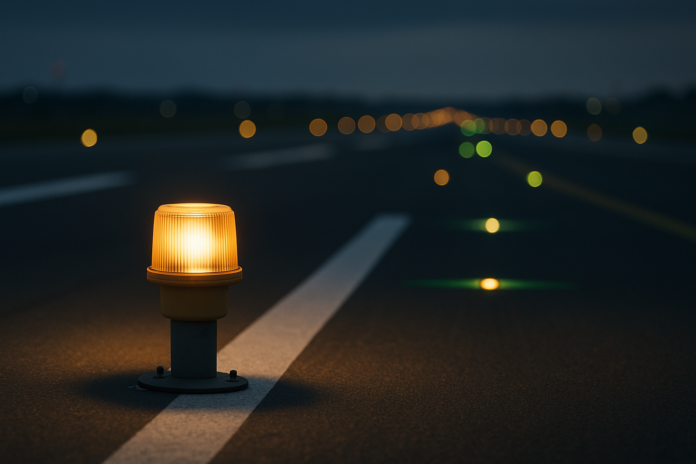 Aeroporto de Guaíra testa iluminação noturna da pista; veja quando operações começam