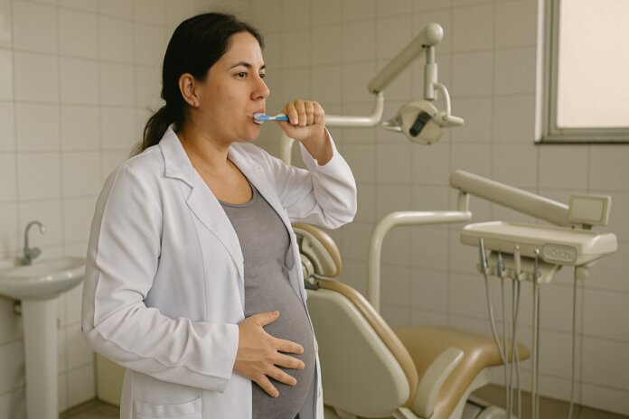 Gestantes de Rolândia recebem orientação sobre saúde bucal na gravidez e pós-parto
